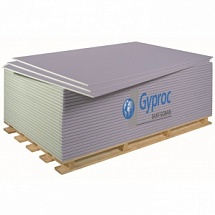 Гипсокартон Gyproc А AKU-line звукоизляционный 2500х1200х12.5 мм 