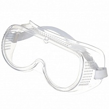 Очки защитные, прозрачные , закрытого типа , с прямой вентиляцией, пвх, "STAYER"