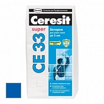 Затирка Ceresit CE 33 Super темно-синяя 2 кг