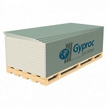 Гипсокартон Gyproc Аква Оптима влагостойкий 2700х1200х12,5 мм 